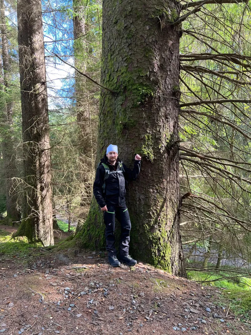 Alexander på studieresa till Irland